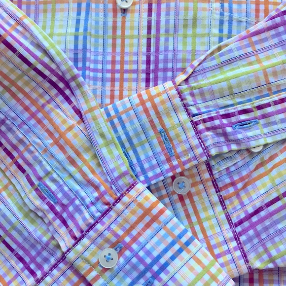 Tommy Hilfiger button down 80’s 2-ply shirt - Picture 8 of 10